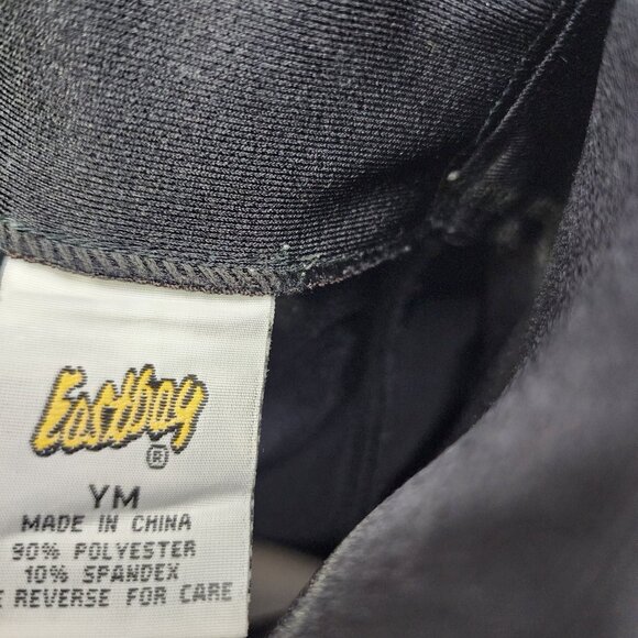 Eastbay Youth Medium Black Football Pants With Belt & Padding - Picture 3 of 4